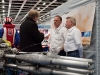 Fachsimpeln mit Sportfreund Phiel (Mitte)